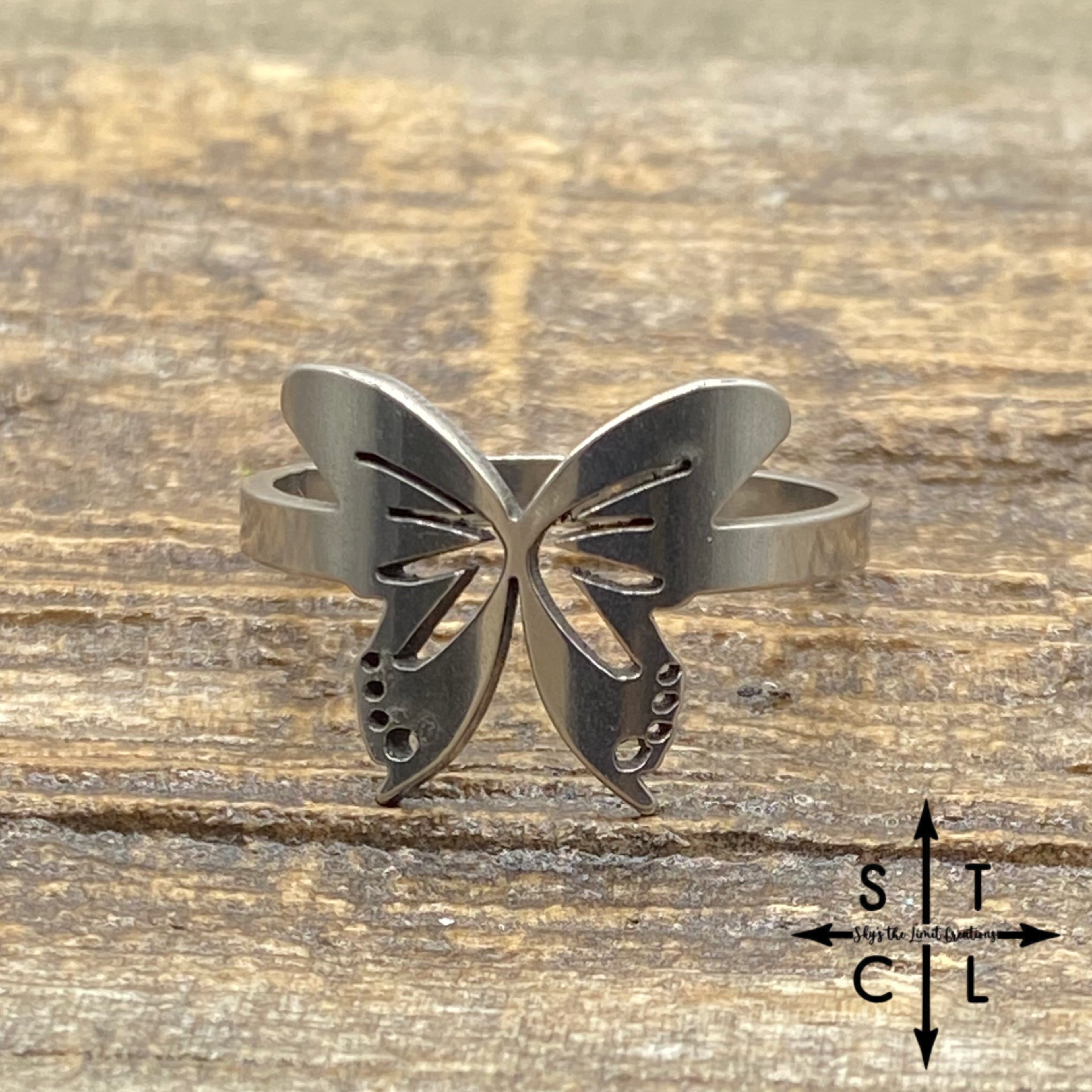 Butterfly Stainless Steel Size