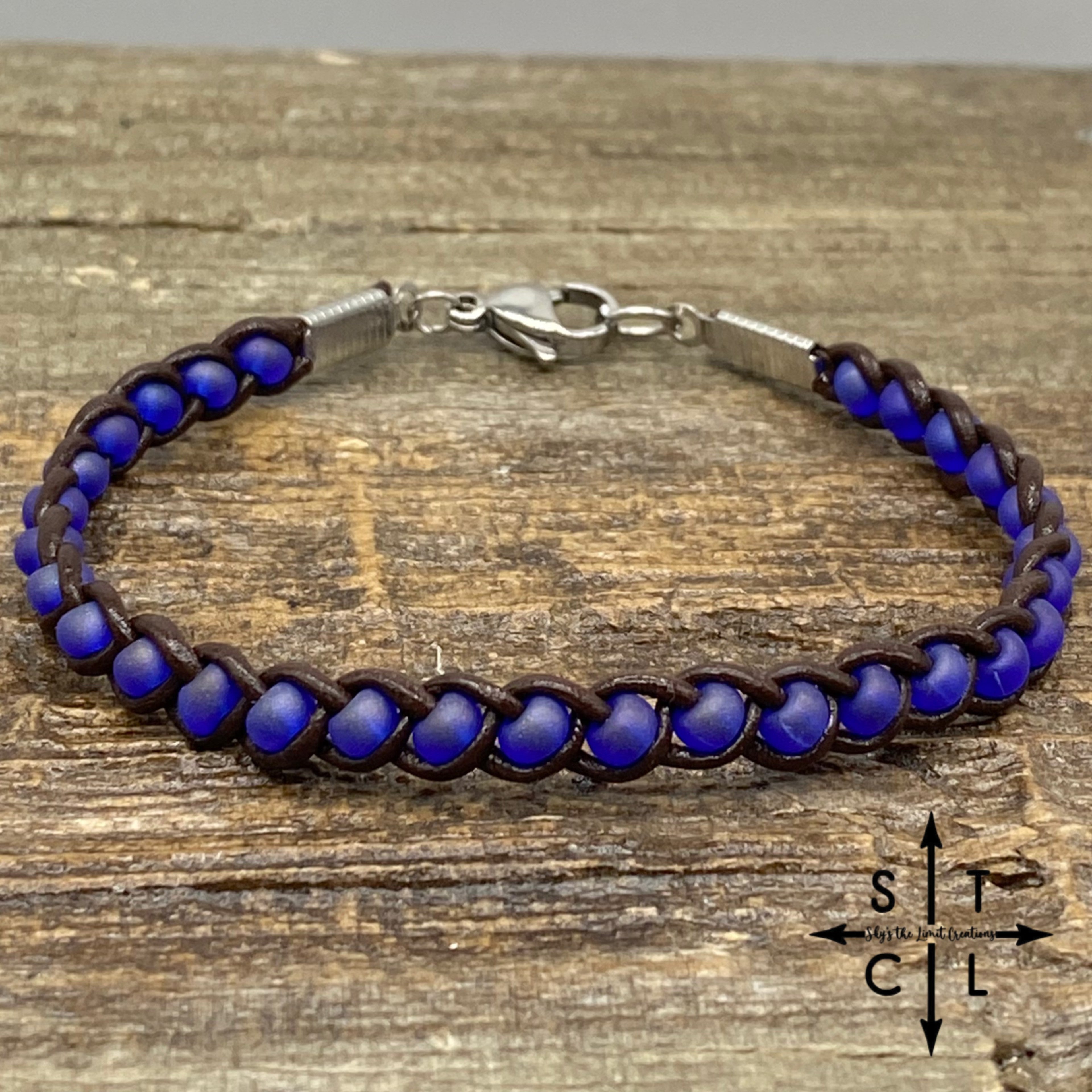 Skinny Tasha Matte Purple Bracelet