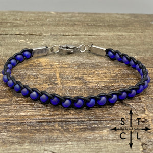 Skinny Tasha Matte Purple Bracelet