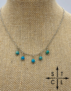 Turquoise Jasper Katy Necklace