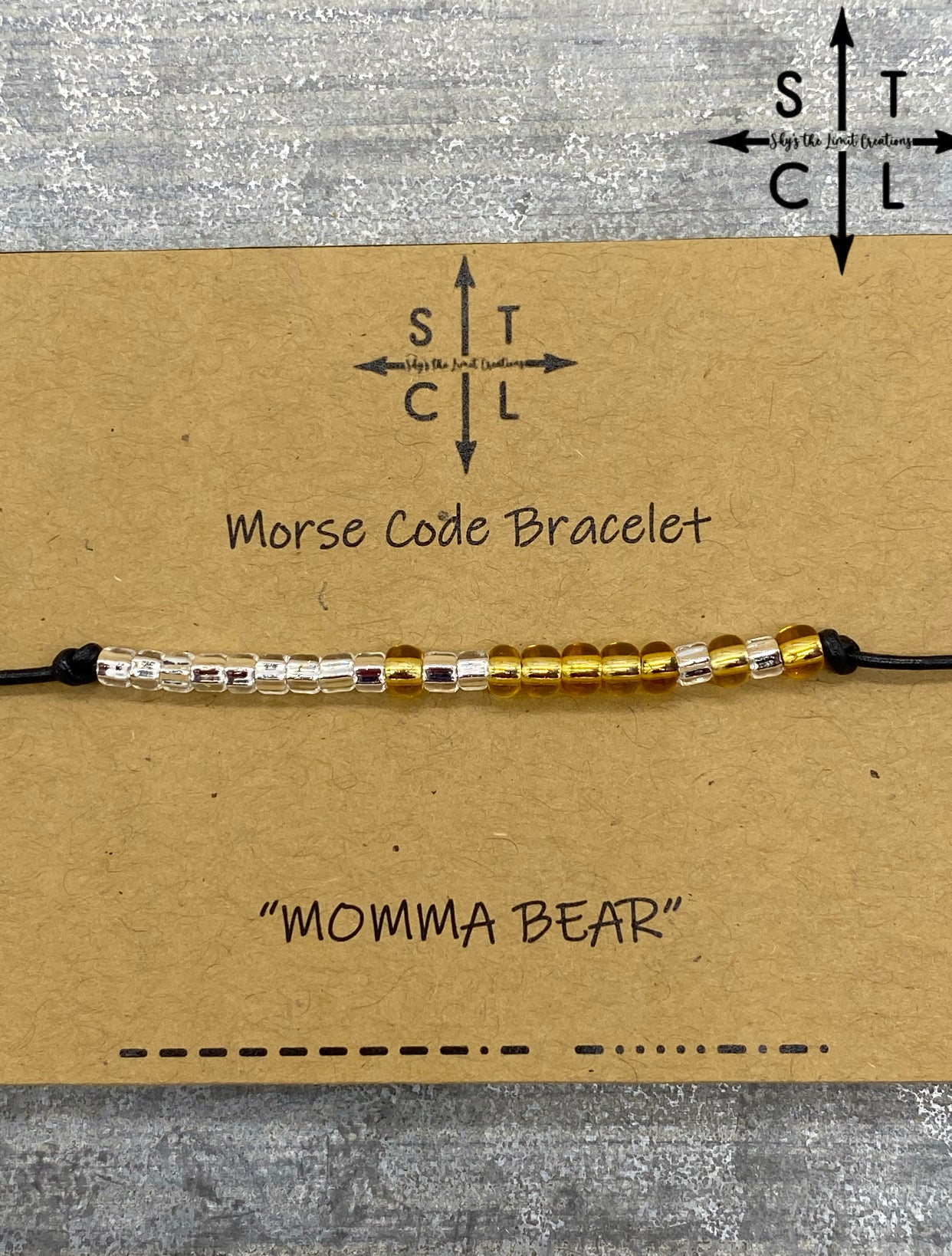 Morse Code Momma Bear