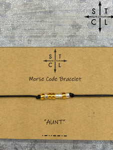 Morse Code Aunt