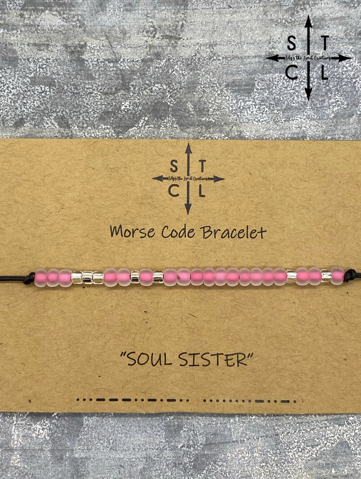 Soul sister morse code on sale bracelet