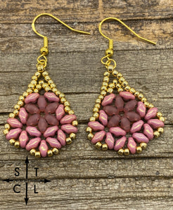 Pink Sharon Earrings