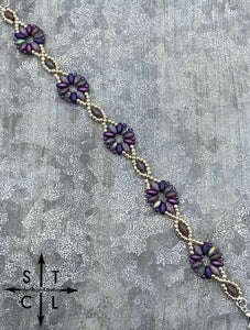 Mix Purple Dallis Bracelet