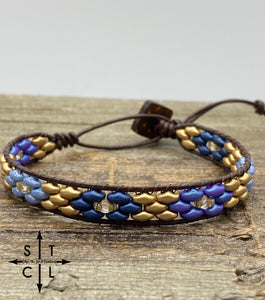 Blue Gold Christine Bracelet