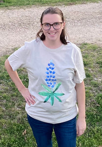 Sand Tan Bluebonnet Tee